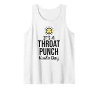 Its a Throat Punch Kinda Day Funny Farewell Coworker Leaving Tank Top