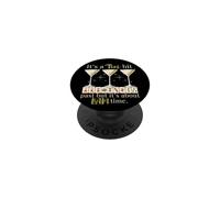 It's A 'Tini Bit Past About Bam Time Martini Mahjong Dirty PopSockets Adhesive PopGrip