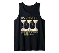 It's A 'Tini Bit Past About Bam Time Martini Mahjong Dirty Tank Top