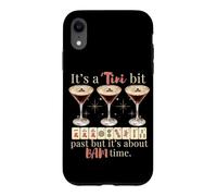 It's A 'Tini Bit Past But About Bam Time Martini Mahjong Case for iPhone XR
