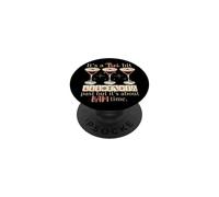 It's A 'Tini Bit Past But About Bam Time Martini Mahjong PopSockets Adhesive PopGrip