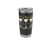 It's A Tini Bit Past Gay O'Clock Dirty Martini Time Stainless Steel Insulated Tumbler