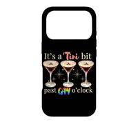 It's A Tini Bit Past Gay O'Clock Espresso Martini Time Case for iPhone 17 Pro