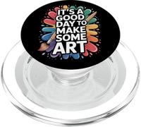 Its A To Make Some Art Artist Painter PopSockets PopGrip for MagSafe