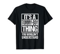 It's A Tommy-Boy Thing You Wouldn't Understand Pet Name Value Graphic T-Shirt, Men, Black, XL
