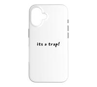 It's a Trap! Sci-Fi Quote Space Epic Wit Galactic Battle Case for iPhone 16