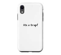 It's a Trap! Sci-Fi Quote Space Epic Wit Galactic Battle Case for iPhone XR