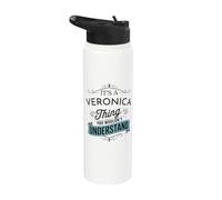 It's A Veronica Thing You Wouldn't Understand Funny Stainless Steel Insulated Water Bottle