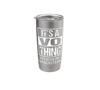It's A Vo Thing You Wouldn't Understand Surname Last Name Stainless Steel Insulated Tumbler
