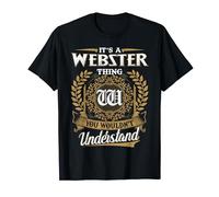 It's A WEBSTER Thing You Wouldn't Understand Name Classic T-Shirt