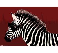 It's A WildLife Troy Maxi Poster, Wood, Multi-Colour, 91.5x61x0.02 cm