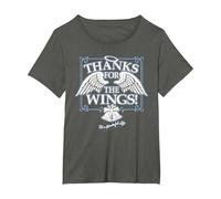 It's a Wonderful Life Dear George T-Shirt, Women's Plus, Asphalt Grey, 6X