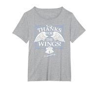 It's a Wonderful Life Dear George T-Shirt, Women's Plus, Heather Grey, 3X