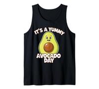It's A Yummy Avocado Day Cute Vegan Kawaii Food Lover Tank Top
