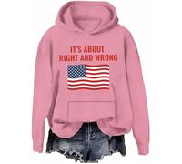 It's About Right And Wrong Sweatshirt American Flag Shirts Men Women Its About Right And Wrong Hoodie