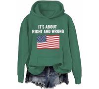 It's About Right And Wrong Sweatshirt American Flag Shirts Men Women Its About Right And Wrong Hoodie