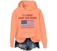 It's About Right And Wrong Sweatshirt American Flag Shirts Men Women Its About Right And Wrong Hoodie