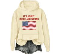 It's About Right And Wrong Sweatshirt American Flag Shirts Men Women Its About Right And Wrong Hoodie
