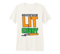 It's About to get Literary - Book Nerd Bookworm Author Premium T-Shirt