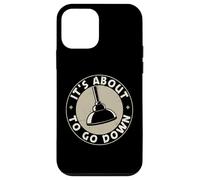 It's About To Go Down Funny Plumber Quote Plumber Tools Case for iPhone 12 mini