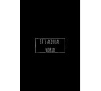 It's accrual world lined Notebook/Journal (A5) for School Diary Writing Notes, Taking Notes, Recipes, Sketching, Writing, Organizing, Birthday Gifts: ... with this Notebook, Customized Journal, Diary