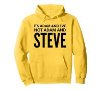 It's Adam and Eve not Adam and Steve Pullover Hoodie