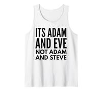 It's Adam and Eve, not Adam and Steve Tank Top