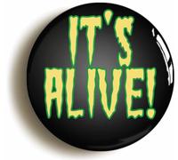 It's Alive Doctor Frankenstein Fridge Magnet (Circular 2inch / 50mm Diameter)
