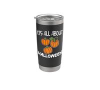 It's All About Halloween Pumpkin Halloween Autumn Pumpkin Stainless Steel Insulated Tumbler