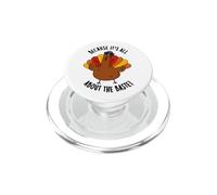 It's All About The Baste Funny Turkey Pun PopSockets PopGrip for MagSafe