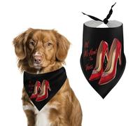 It's All-About-The Shoes Dog Bandana Adjustable Pet Scarf Bib Cute Triangle Handkerchief for Dogs Cats Gifts