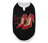 It's All-About-The Shoes Dog Shirts Pullover Pet Vest T-shirts for Small Medium Dogs & Cats