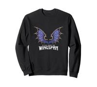 It's All About the Wingspan Fantasy Romantasy Bat Boys Sweatshirt