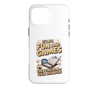 It's All Fun and Games Until Function of Behavior Teacher Case for iPhone 16 Pro Max