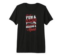 It's All Fun and Games Until Someone Breaks A Reed Bass Premium T-Shirt