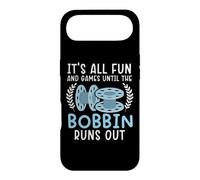 It's All Fun And Games Until The Bobbin Runs Out Sewing Case for iPhone Air