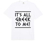 It's All Greek to Me Comfort Colors Adult Heavyweight T-Shirt