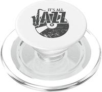 It's all Jazz Record and Saxophone PopSockets PopGrip for MagSafe