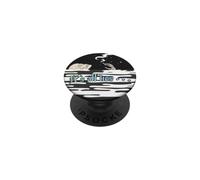 It's All Lies Skeleton Smoking In Water Under The Stars PopSockets Adhesive PopGrip