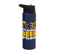 It's Almost Beer O'clock Stainless Steel Insulated Water Bottle