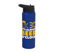 It's Almost Beer O'clock Stainless Steel Insulated Water Bottle