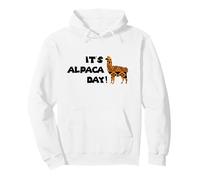 IT'S ALPACA DAY! | Cute Whimsical Boho Animal Lover Graphic Pullover Hoodie