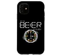 It's Always Beer O'clock Beer Time ART ON BACK Case for iPhone 11