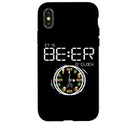 It's Always Beer O'clock Beer Time ART ON BACK Case for iPhone X/XS