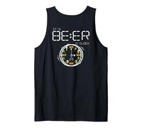 It's Always Beer O'clock Beer Time ART ON BACK Tank Top