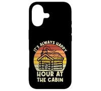 It's Always Happy Hour At The Cabin funny cabin owner Case for iPhone 17