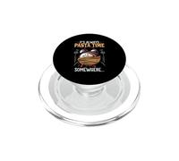 It's Always Pasta Time Somewhere Italian Food Spaghetti PopSockets PopGrip for MagSafe