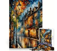 Its Always Raining Here Jigsaw Puzzles for Adults 1000 Piece Brain Think Precise Edge Real Challenge Birthday Art Gift (50x75cm)