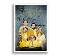 Its Always Sunny In Philadelphia Cast Signed Autograph A4 Poster Photo Print TV Show Series Framed Memorabilia Gift IASIP (A4 Poster Only)