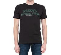 It's Always Sunny in Philadelphia Distressed Paddy's Irish Pub Black T-shirt Tee